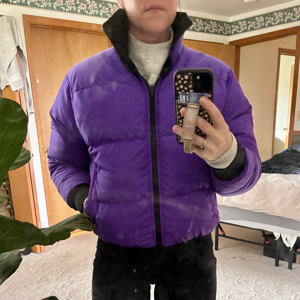 Vintage Columbia Reversible, Down-Filled Puffer